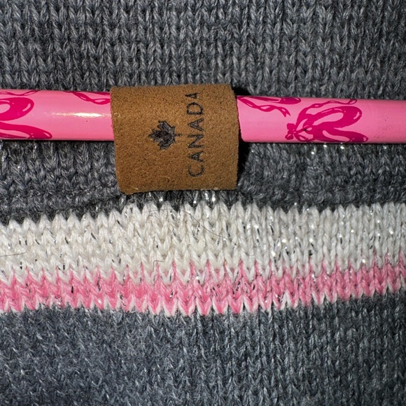 Harriman’s Canadian made merino removable recycled real fur infinity scarf - Picture 7 of 13